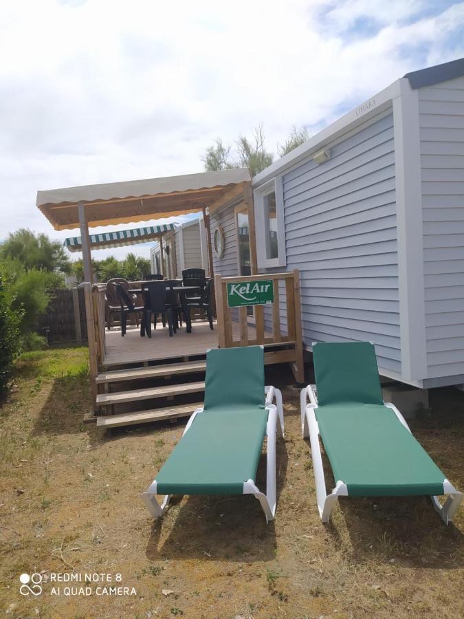 Mobile Homes By Kelair At Camping La Sirene 아르젤레쉬르메르 외부 사진